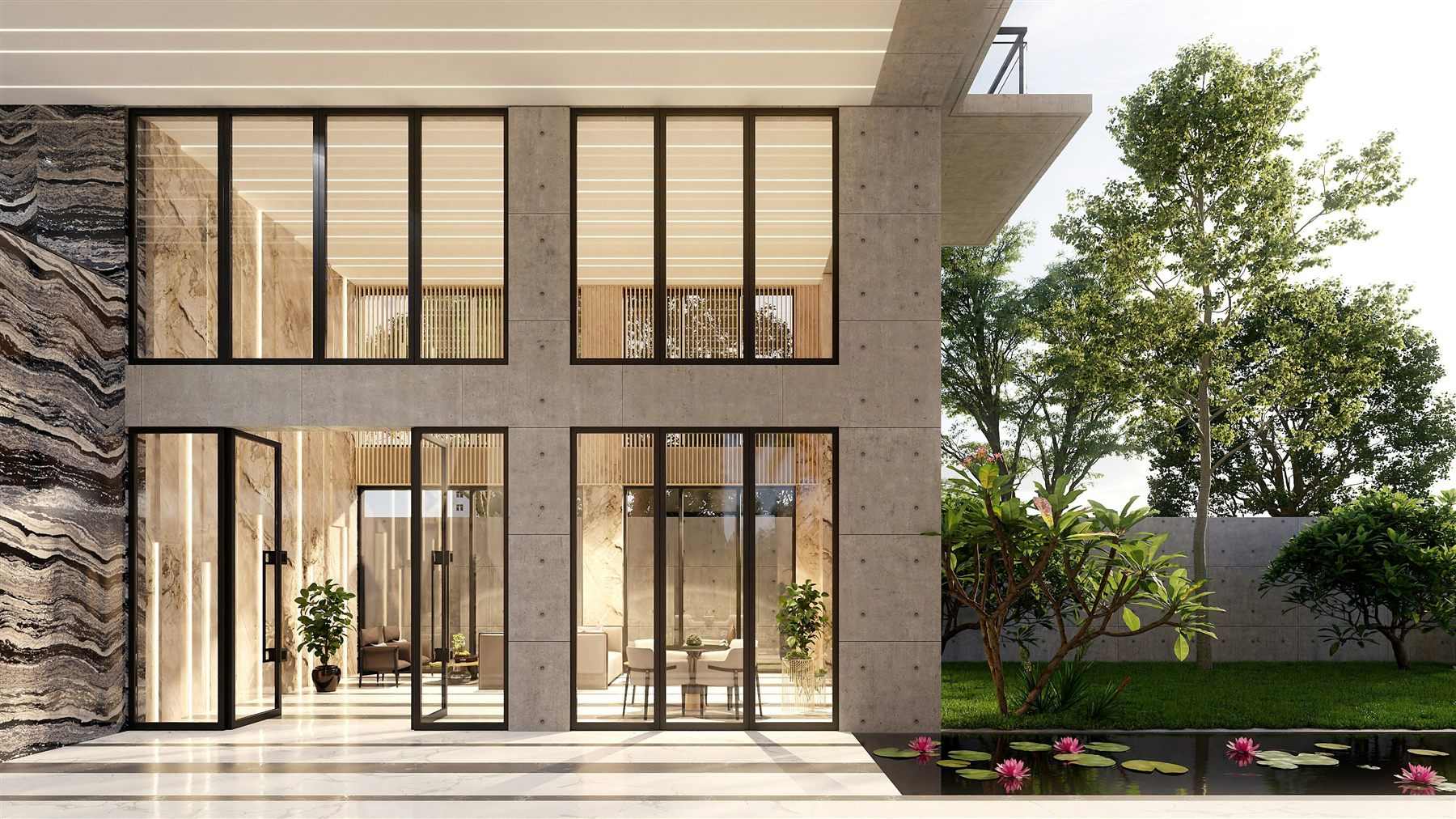 Modern residence representing Precious Infra property opportunities